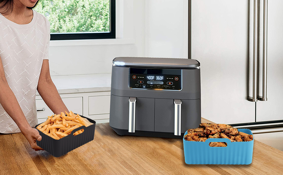 air fryer silicone pot