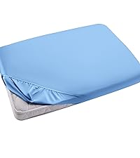 FITTED SHEET LIGHT BLUE
