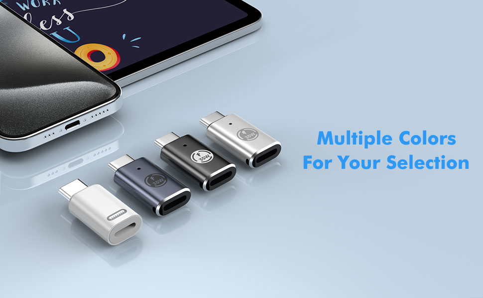 usb c female to lightning male adapter