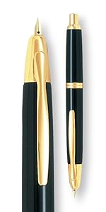 capless retractable fountain pen pushbutton luxury pen