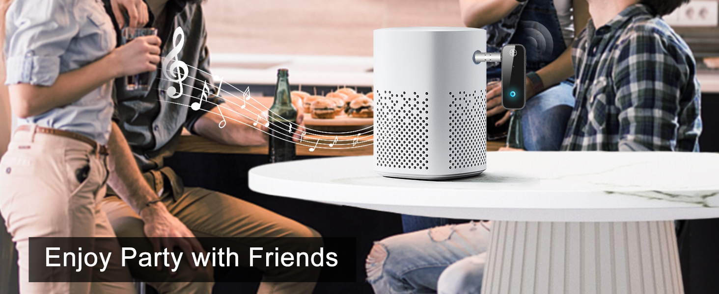 (Upgraded) Aux Bluetooth 5.0 Adapter for Car, Wireless Music Receiver for Home Stereo System