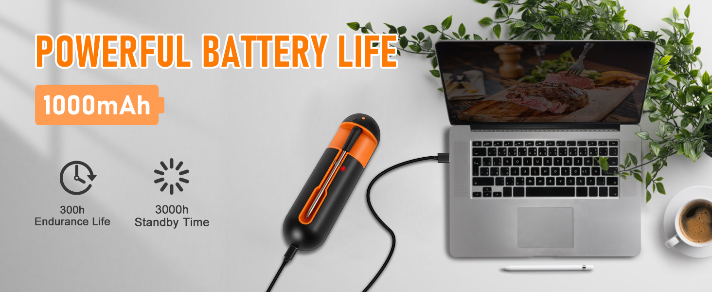built-in 1000mAh battery