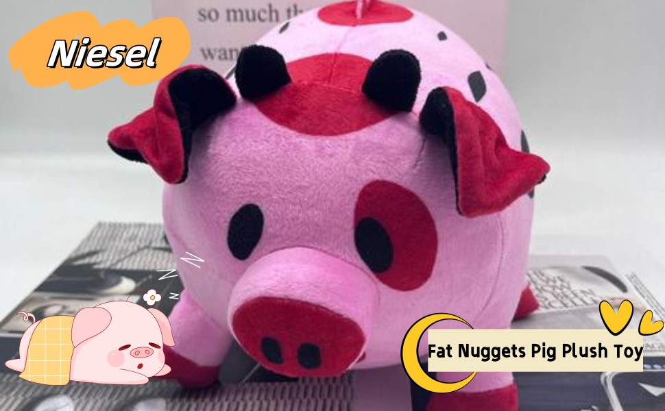 Fat Nuggets Pig Plush Toy