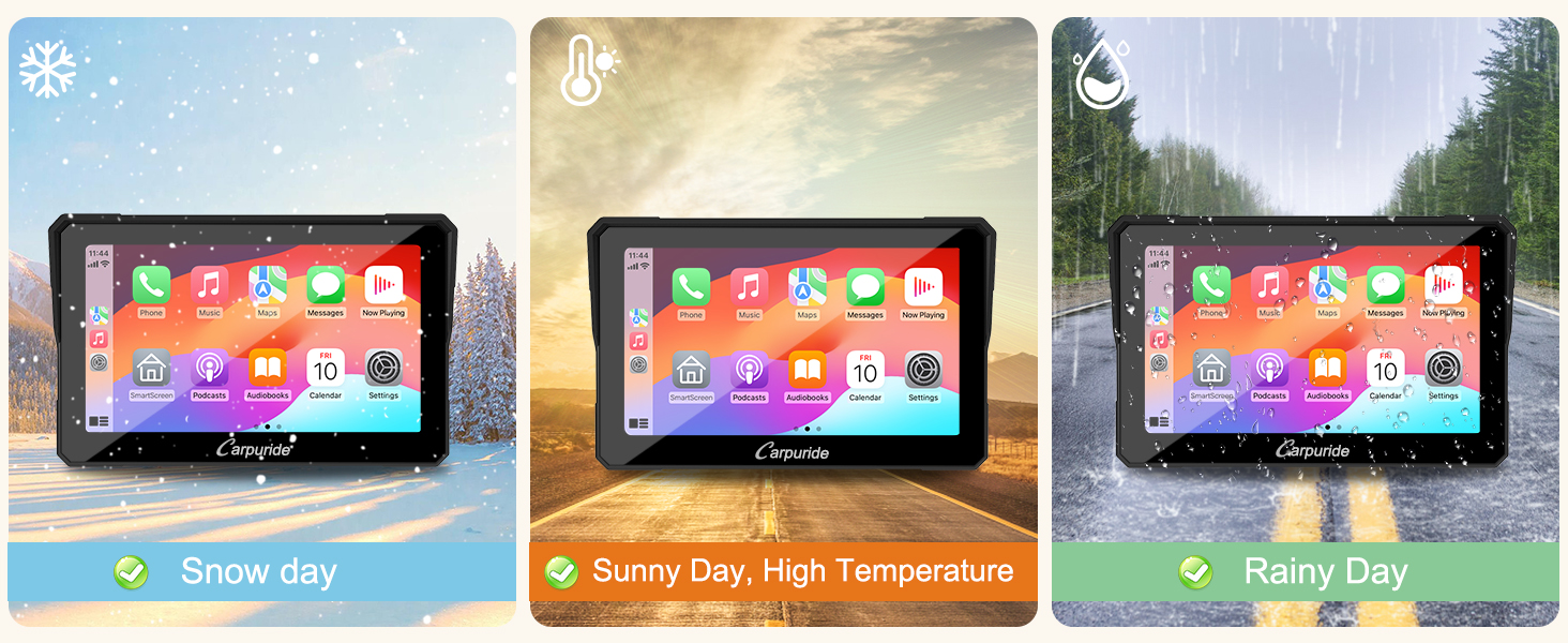 Working Temperature: (- 20°C to 70° C/-4℉ to 158℉)