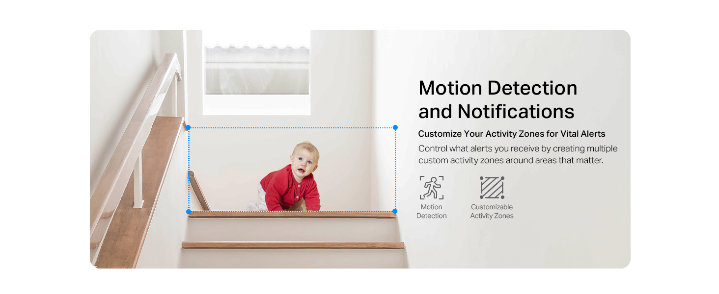 Pan/Tilt Home Security Wi-Fi Camera,1080p,Night Vision,Motion Detection,Privacy Mode,Voice Control