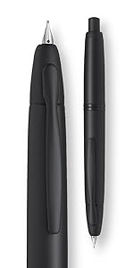 capless retractable fountain pen pushbutton luxury pen