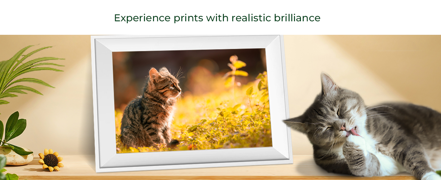 Experience prints with realistic brilliance