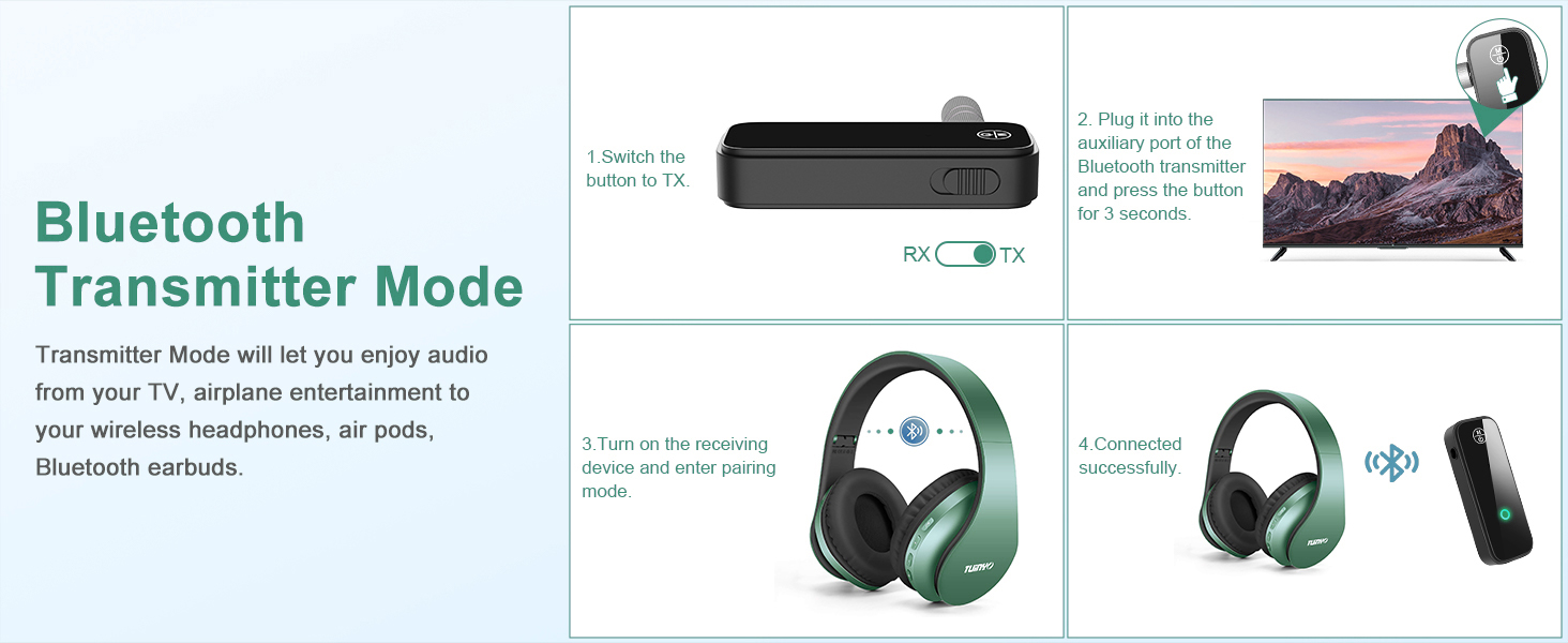 (Upgraded) Aux Bluetooth 5.0 Adapter for Car, Wireless Music Receiver for Home Stereo System