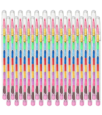 pencils party bags colouring bag fillers mini rainbow pencil swop point crayons