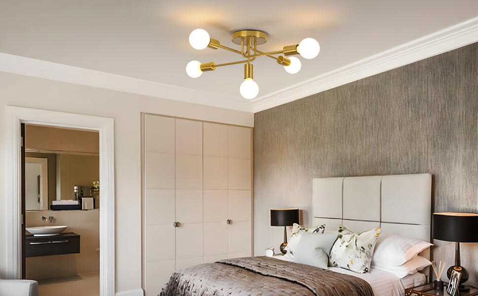 sputnik chandelier ceiling lights ceiling light gold black sputnik ceiling light 5 bulbs