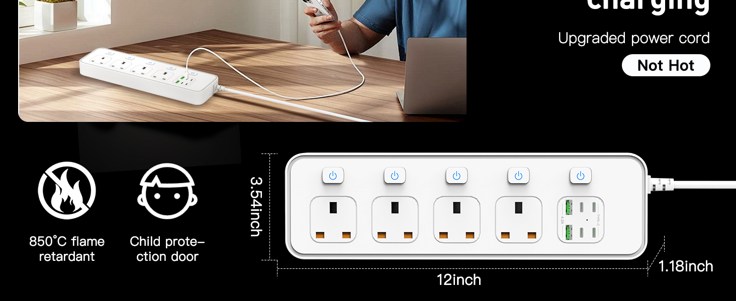 AUNNO Extension Lead