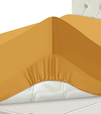 FITTED SHEET OCHRE