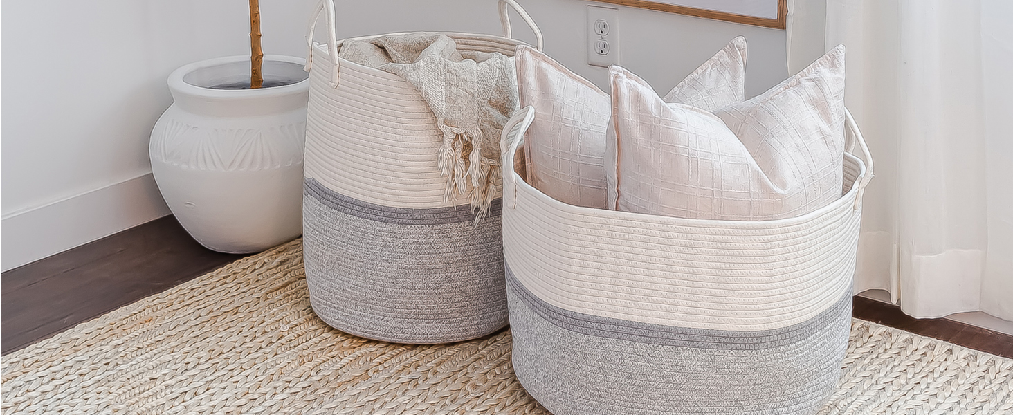 blanket basket blanket basket living room large basket rope basket rope laundry basket