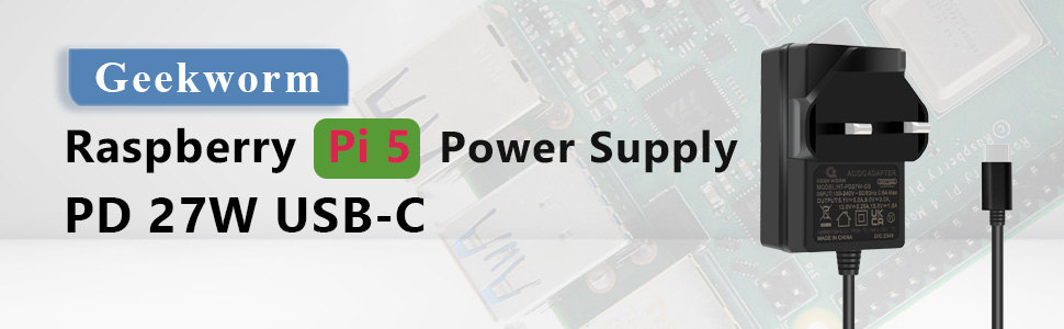 Raspberry Pi 5 Power Supply