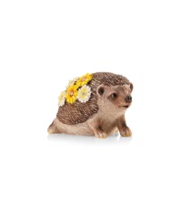 hedgehog solar powered light up key hider box holder hideakey rock secret safe figurine