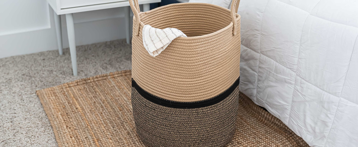 blanket basket blanket basket living room large basket rope basket rope laundry basket