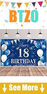 18th Birthday Banner