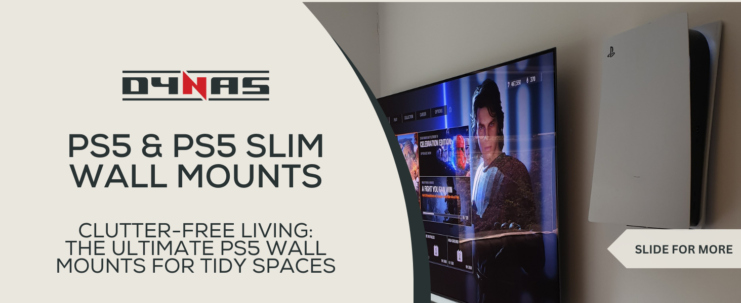 dynas ps5 wall mounts