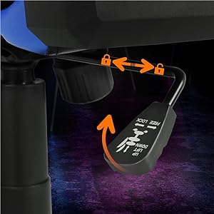 Adjustable backrest angle