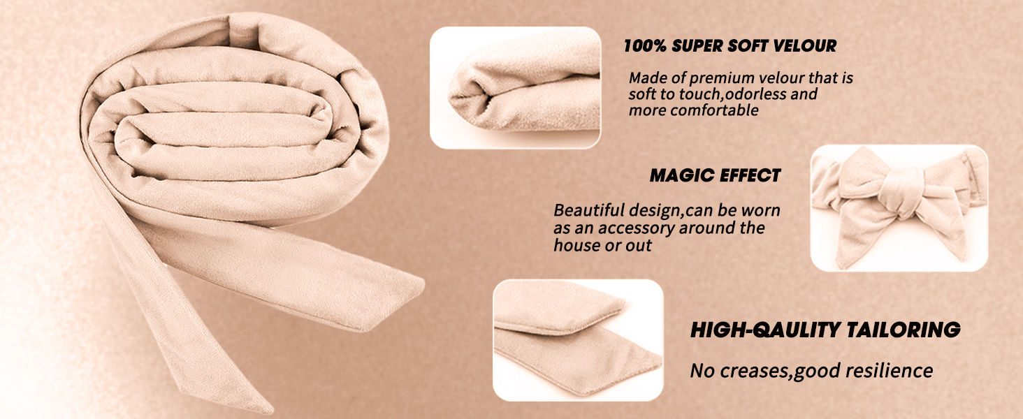 Velour Heatless Curls