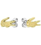 Lacoste Women's CROCODILE Collection Chain Bracelet available in silver, gold or carnation gold v...