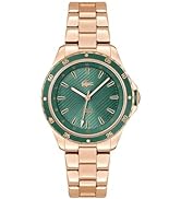 Lacoste Analogue Quartz Watch for women SANTORINI Collection with Stainless Steel bracelet Stainl...