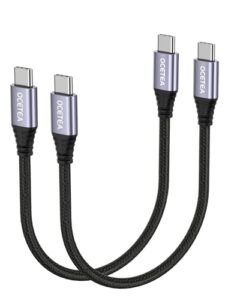 Ocetea Short USB C to USB C Charger Cable 60W