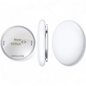 Smart Tracker Tag Device Using FindMy App [Apple Compatible] - Mini Tag GPS Tracking Locator Item Finders -BLE Bluetooth Find Wallet