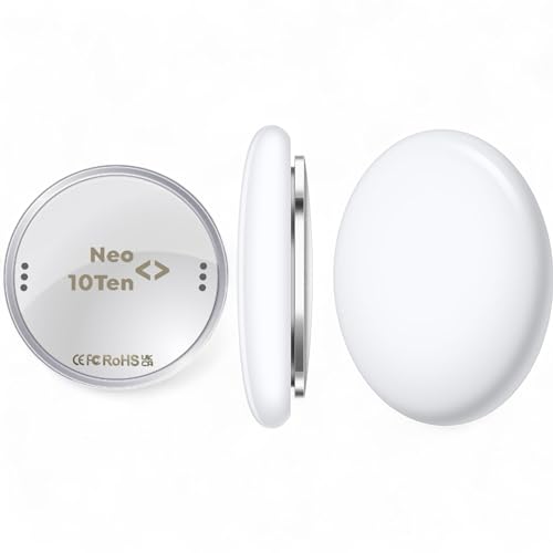 Smart Tracker Tag Device Using FindMy App [Apple Compatible] - Mini Tag GPS Tracking Locator Item Finders -BLE Bluetooth Find Wallet