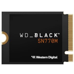 WD_BLACK 2TB SN770M M.2 2230 NVMe SSD for Handheld Gaming Devices and compatible laptops. Speeds up to 5