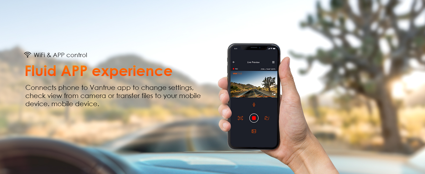 dash cam wifi