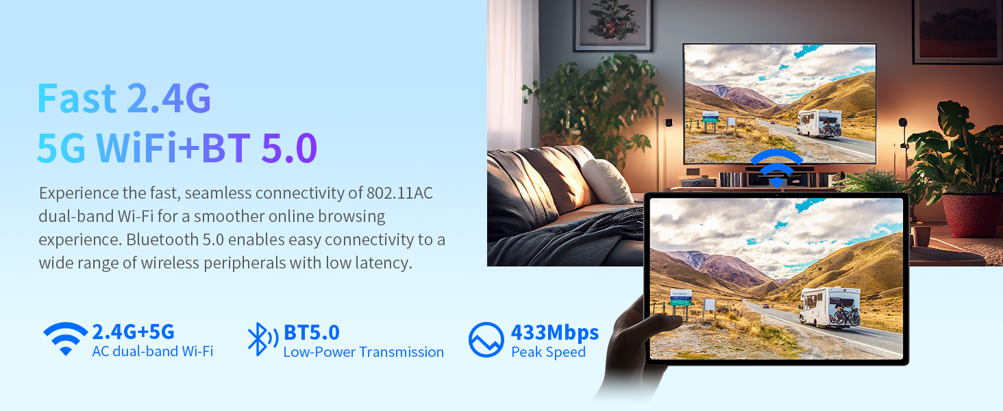 5g wifi tablet