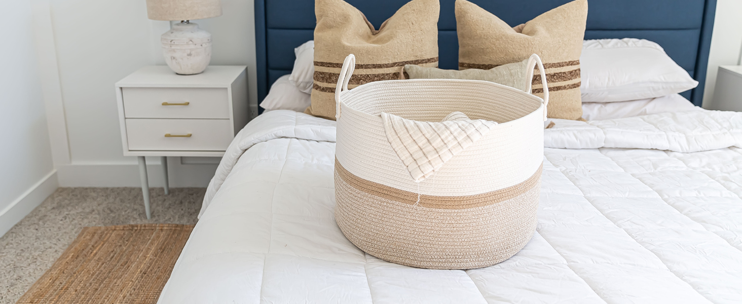 blanket basket blanket basket living room large basket rope basket rope laundry basket