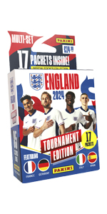 England 2024 Tournament Edition Official Sticker Collection - Mega Multiset