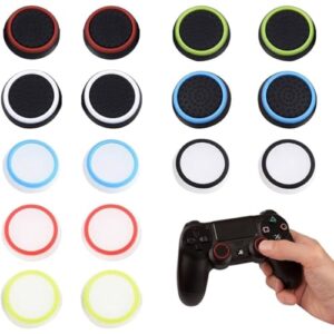 16pcs ZKSXOA Silicone Thumb Stick Grip Cap
