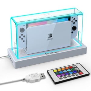 Mooroer Switch Dust Cover for Nintendo Switch/Switch OLED Dock