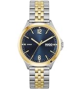 HUGO Analogue Multifunction Quartz Watch for Men with Silver Stainless Steel Bracelet - 1530195