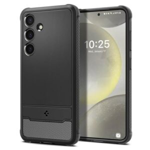 Spigen Rugged Armor Case Compatible with Samsung Galaxy S24 - Matte Black