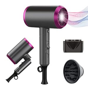 Travel Hair Dryer with Diffuser