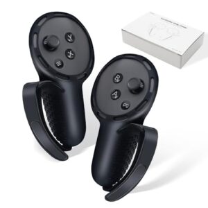 IFOYO One-piece silicone controller grip for Meta Quest 3 - Hand Grip Protector with Knuckle Straps