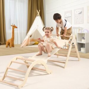 Giant bean Foldable Pikler Triangle Set