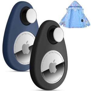 Lulaven Airtag Holder for Kids Hidden 2 Pack GPS Tracker Case
