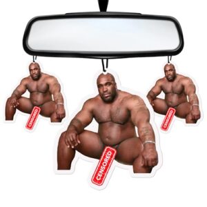 SC Products Barry Wood Meme Car Air Freshener - 3 PACK | Funny Gifts For Men and Women | Car Freshener Novelty Gifts | Rude Gifts Car Air Fresheners for Men | Barry Air Freshener Pack Of 3