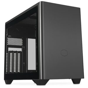 Cooler Master MasterBox NR200P V2 Mini ITX Computer Case - Glass Side Panel