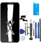 DIGI4U LCD for iPhone XS Max Screen Replacement, 6.5 inch [FULL HD] [1:1 Resolution] [TureTone] S...