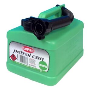 CarPlan Unleaded Petrol Fuel Can - Green