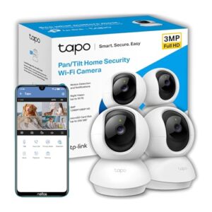 Tapo 2K Pan/Tilt Home Security Wi-Fi Camera