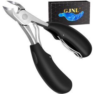 Toenail Clippers for Seniors Thick Toenails - Large Wide Jaw Opening Heavy Duty Nail Clippers