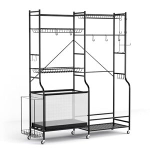 SPOTRAVEL Garage Sports Equipment Organizer