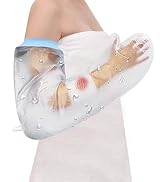 CureSquad Waterproof Cast Cover Arm, Plaster Cast Waterproof Cover Arm, Cast Cover for Shower Arm...